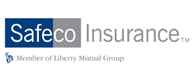 Safeco Insurance logo. Member of Liberty Mutual Group.